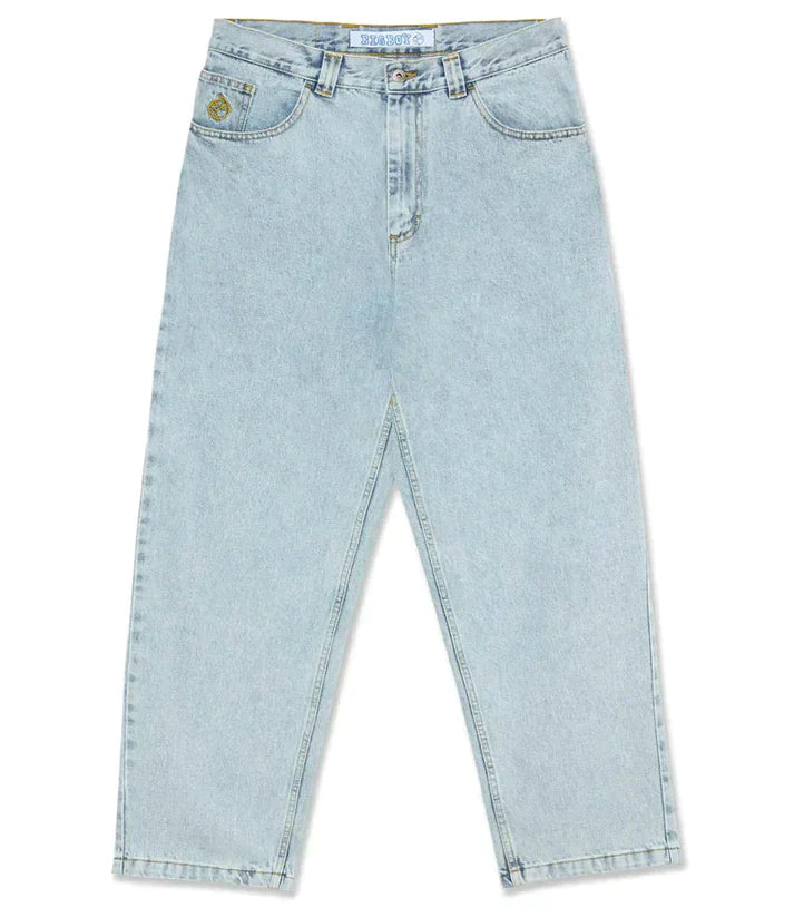 Herre Forårsjeans med Afslappet Pasform og Vidde Ben