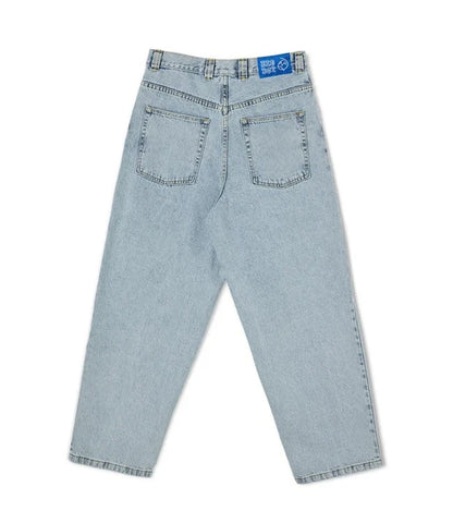Herre Forårsjeans med Afslappet Pasform og Vidde Ben