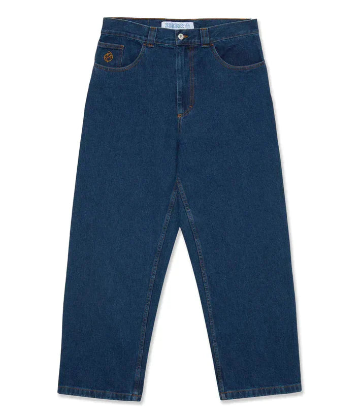 Herre Forårsjeans med Afslappet Pasform og Vidde Ben