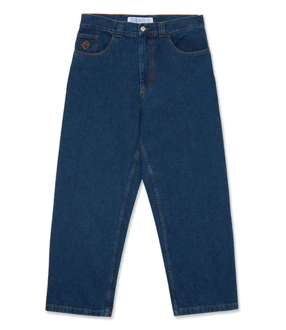 Herre Forårsjeans med Afslappet Pasform og Vidde Ben