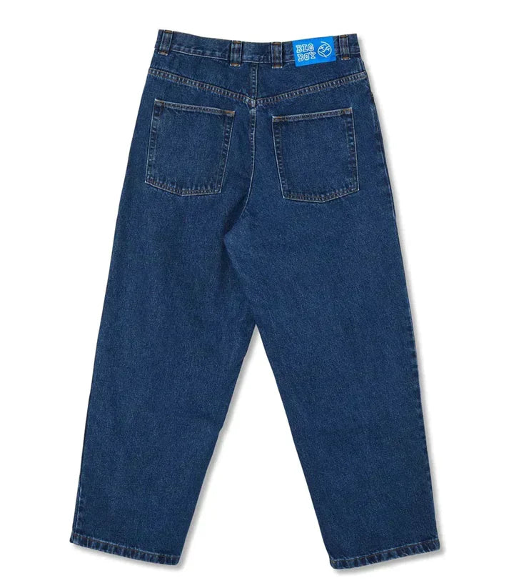 Herre Forårsjeans med Afslappet Pasform og Vidde Ben