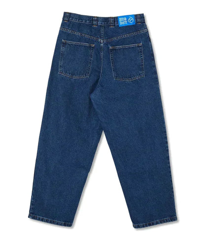Herre Forårsjeans med Afslappet Pasform og Vidde Ben