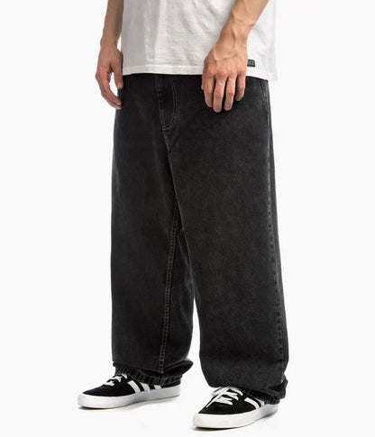 Herre Forårsjeans med Afslappet Pasform og Vidde Ben