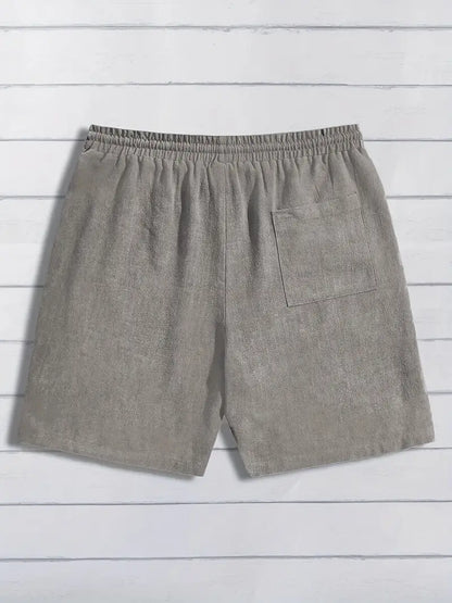 Let Afslappet Linned Sommer Shorts