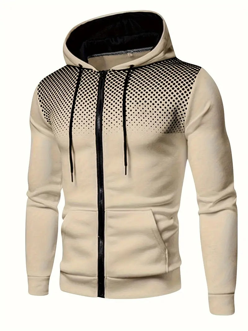 Paul | Varm Termo Hoodie i Polyester med Lommer og Hætte
