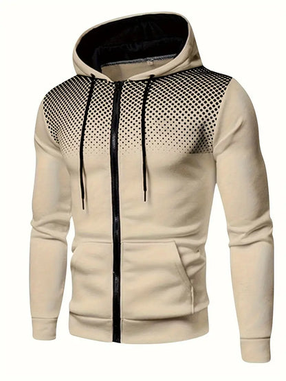 Paul | Varm Termo Hoodie i Polyester med Lommer og Hætte