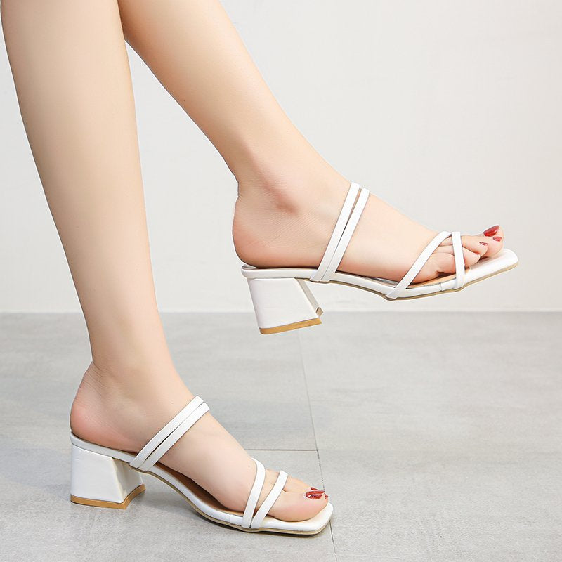 Chloé - Elegante sandaler med åben tå