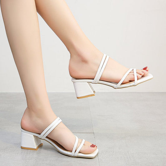 Chloé - Elegante sandaler med åben tå