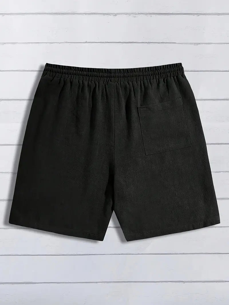 Let Afslappet Linned Sommer Shorts