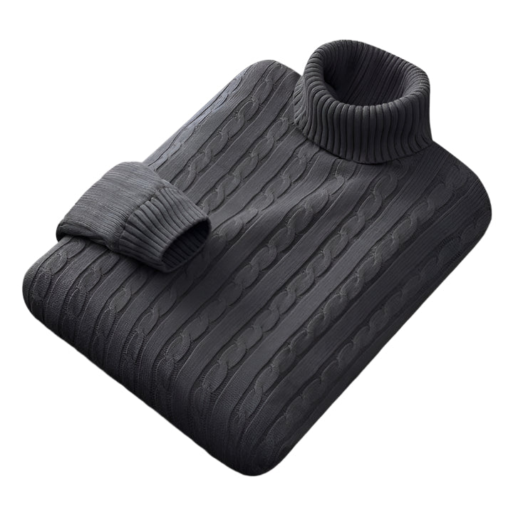 Stilfuld Turtleneck Sweater Til Herrer