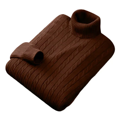 Stilfuld Turtleneck Sweater Til Herrer
