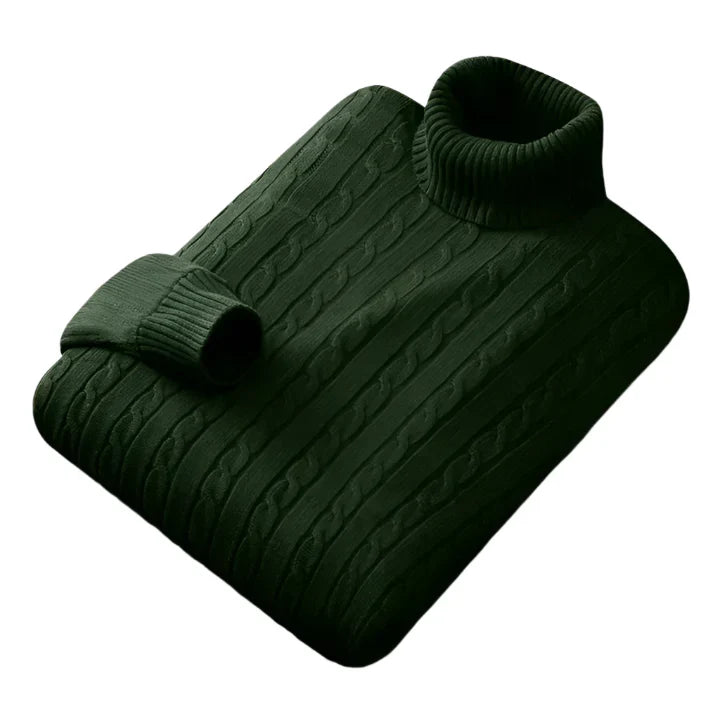 Stilfuld Turtleneck Sweater Til Herrer