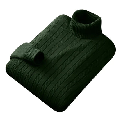 Stilfuld Turtleneck Sweater Til Herrer