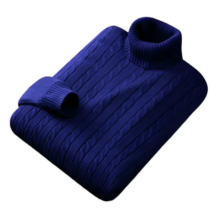 Stilfuld Turtleneck Sweater Til Herrer