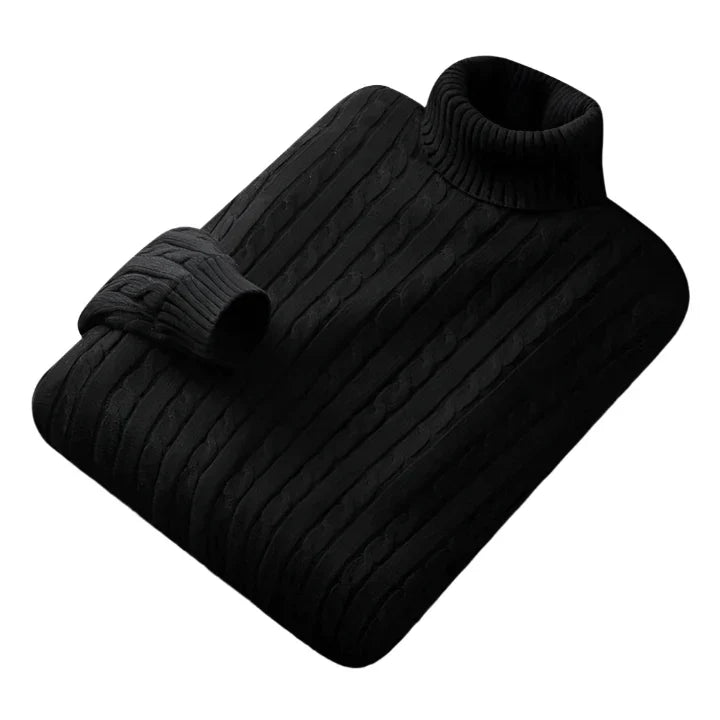 Stilfuld Turtleneck Sweater Til Herrer