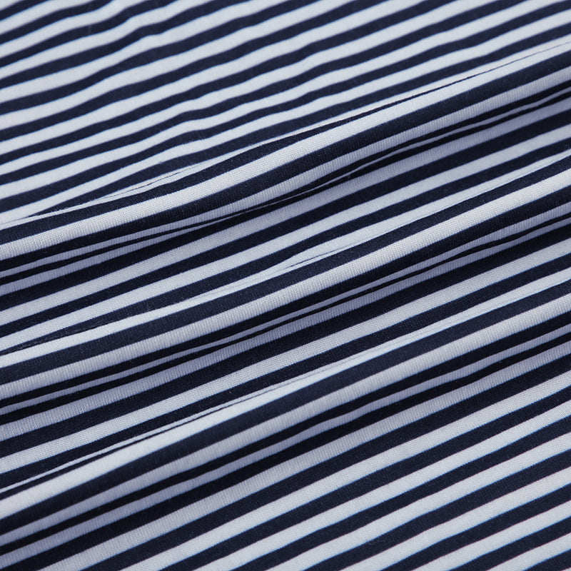 Dame Komfortable Forårs Stribet Løs Bukser