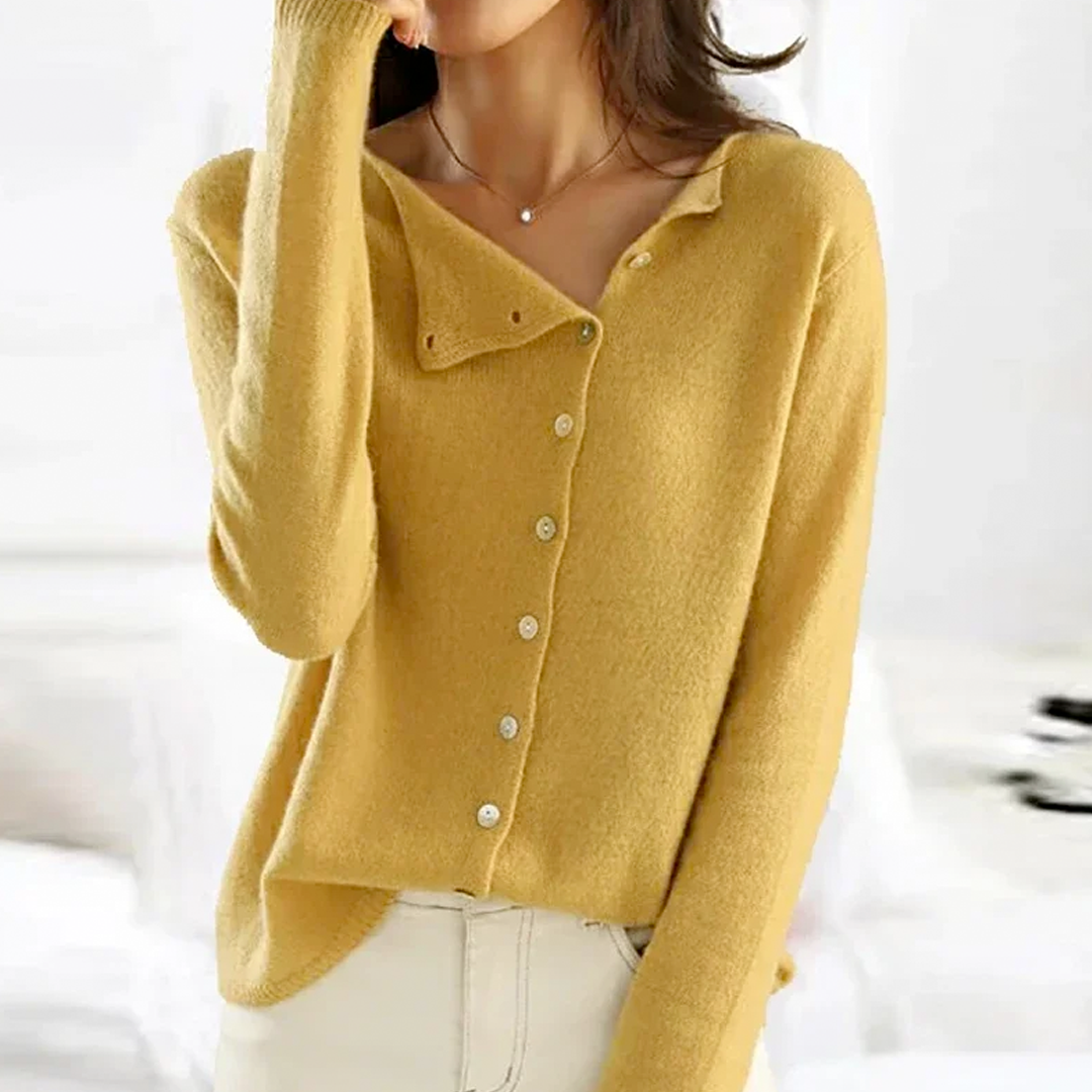 Stilfuld Elegant cardigan i uld