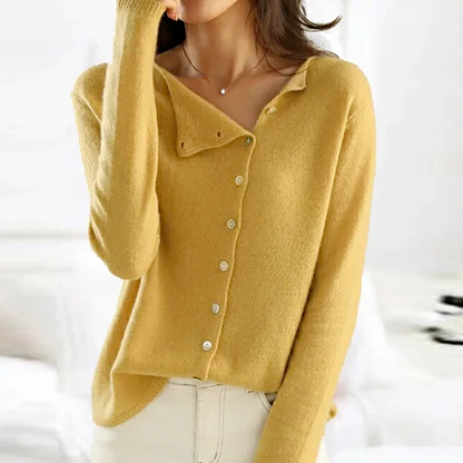 Stilfuld Elegant cardigan i uld