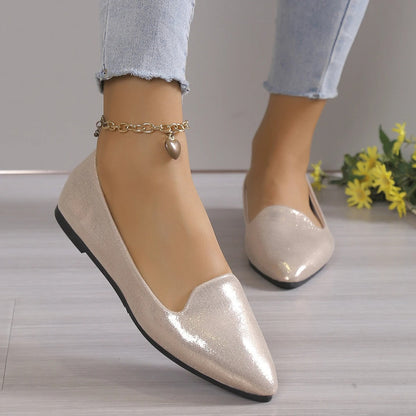 Dame Komfortabel Stilfuld Forårs Elegante Ballerinaer