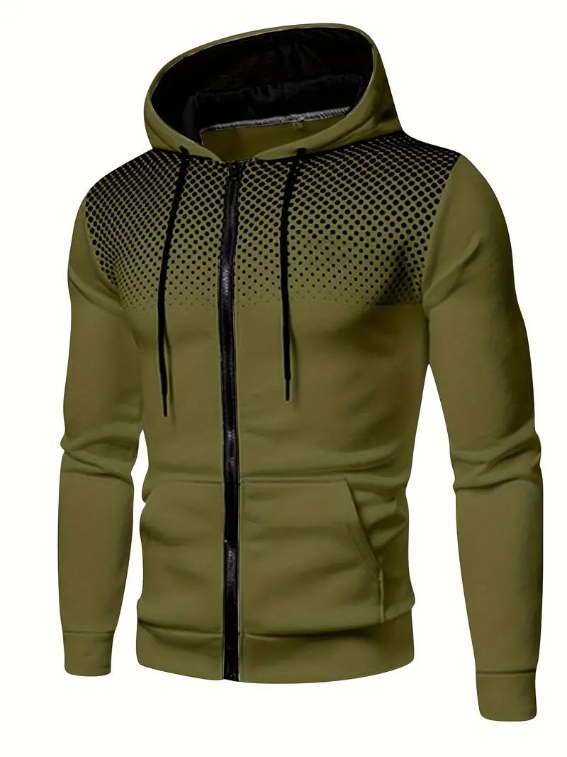 Paul | Varm Termo Hoodie i Polyester med Lommer og Hætte