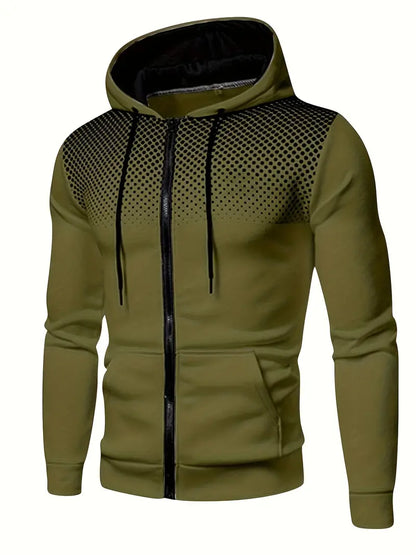 Paul | Varm Termo Hoodie i Polyester med Lommer og Hætte