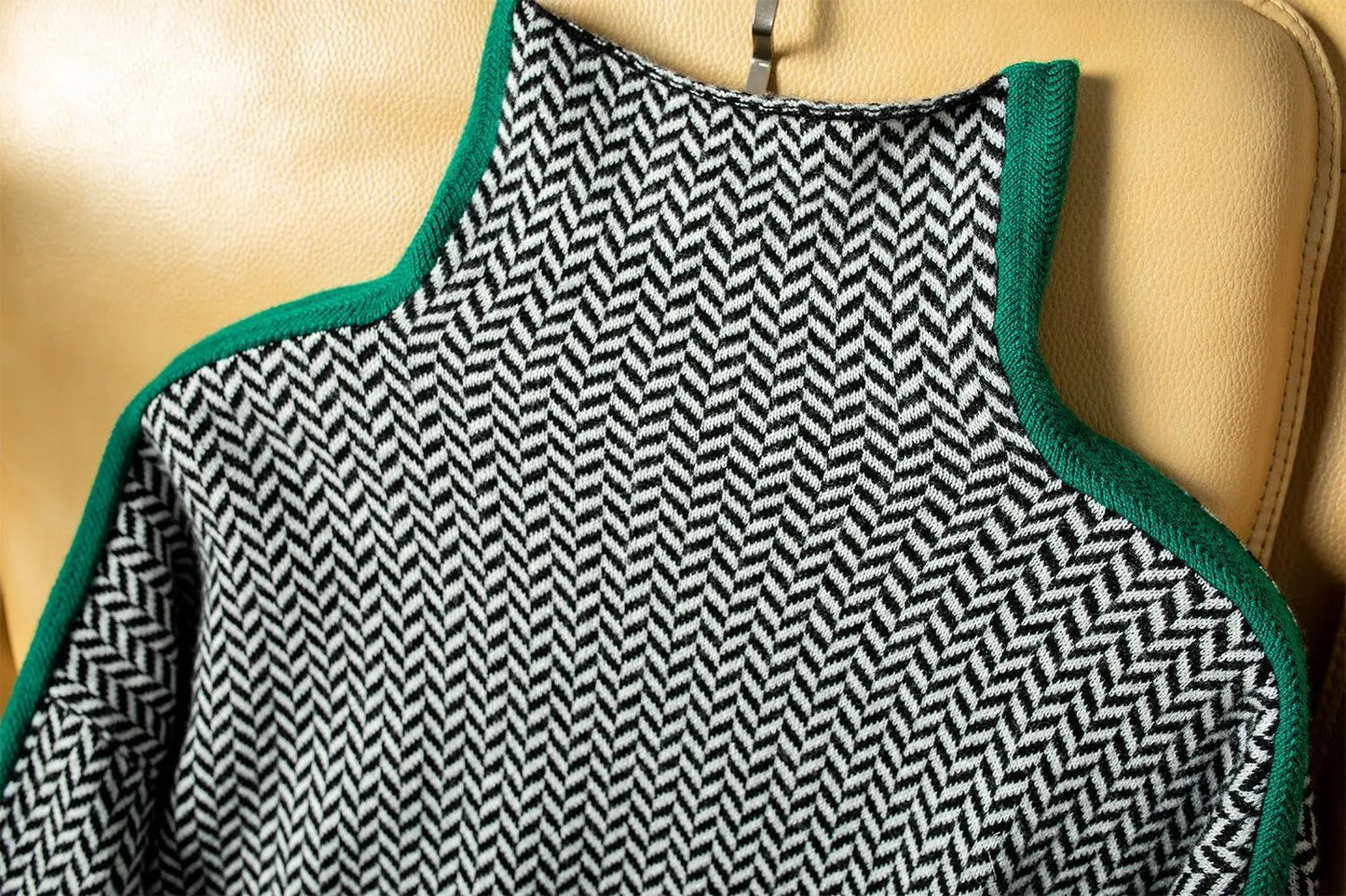 Moderne Stilfuld Elegant Stribet Sweater