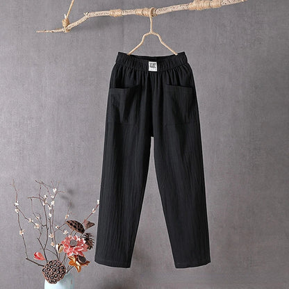 Komfortable Stilfulde Casual Løse Bukser