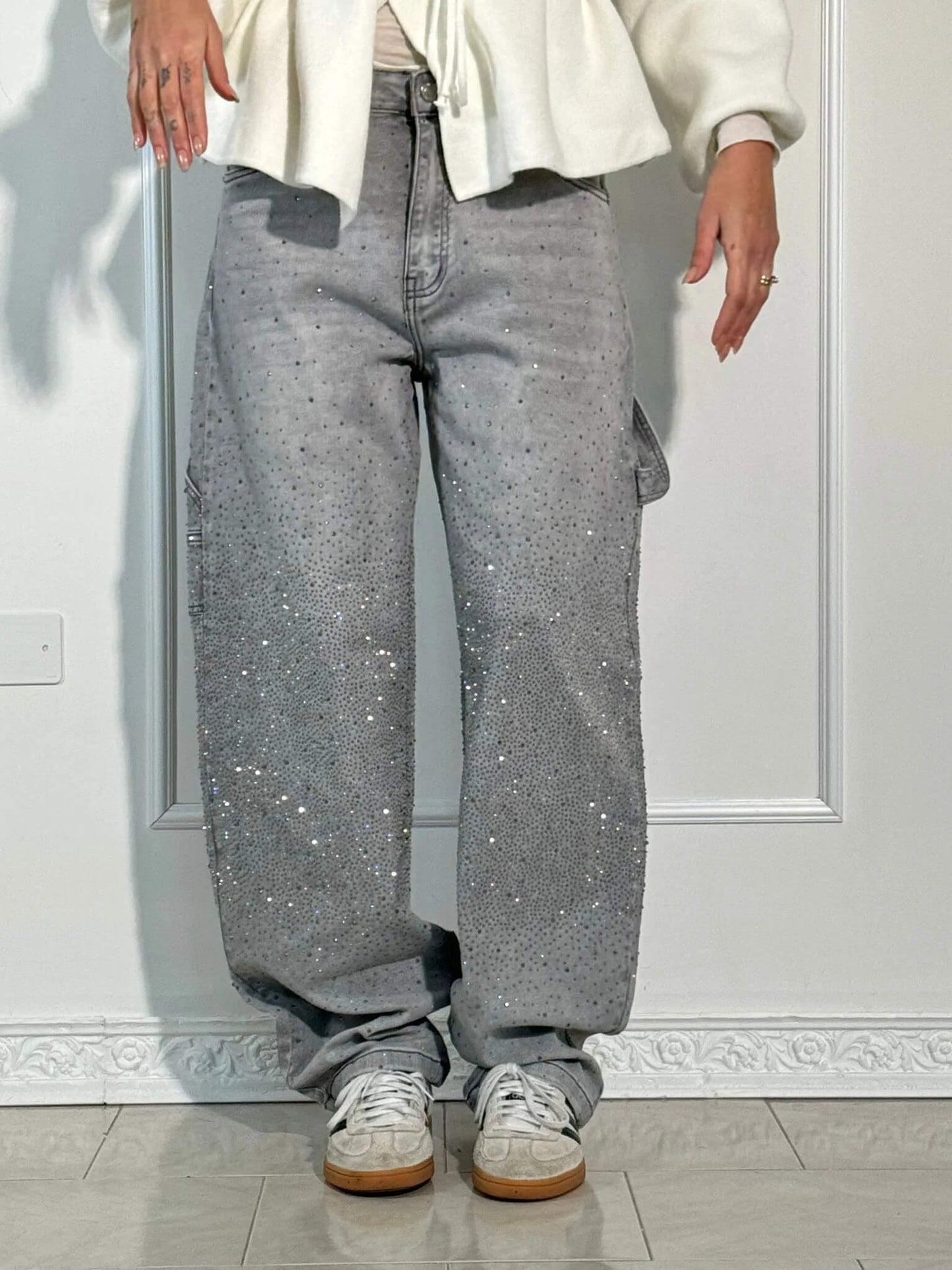Dame Komfortable Spring Wide Leg Bukser