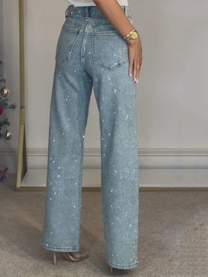 Casual Komfortable Stilfulde Behagelige Festjeans