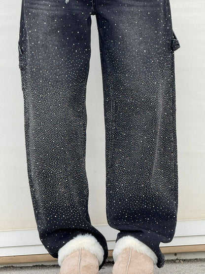 Dame Komfortable Spring Wide Leg Bukser