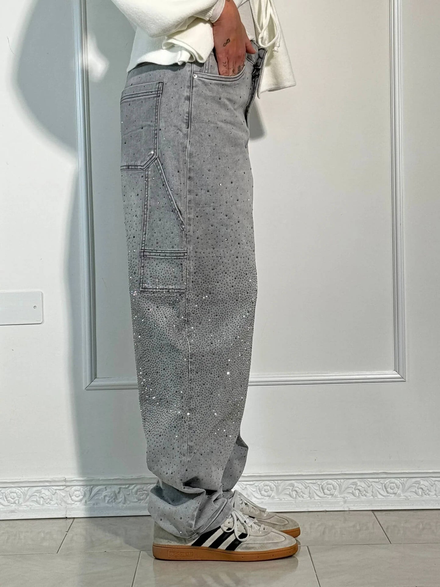 Dame Komfortable Spring Wide Leg Bukser