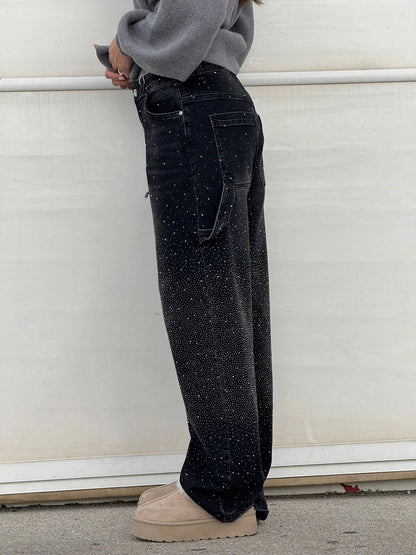 Dame Komfortable Spring Wide Leg Bukser