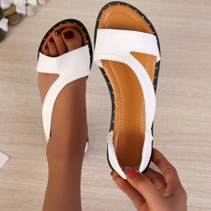 Ava lette sandaler med åben tå