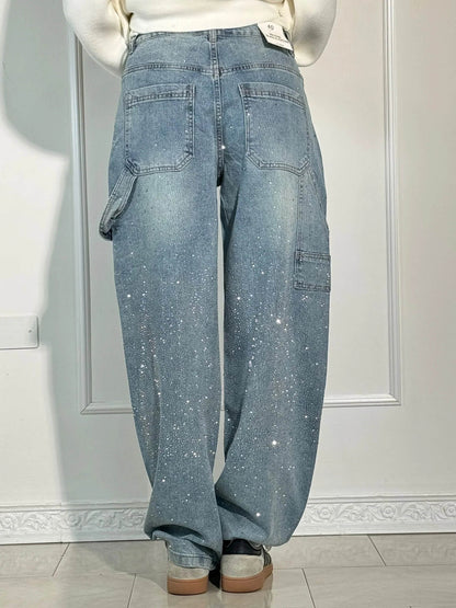 Dame Komfortable Spring Wide Leg Bukser