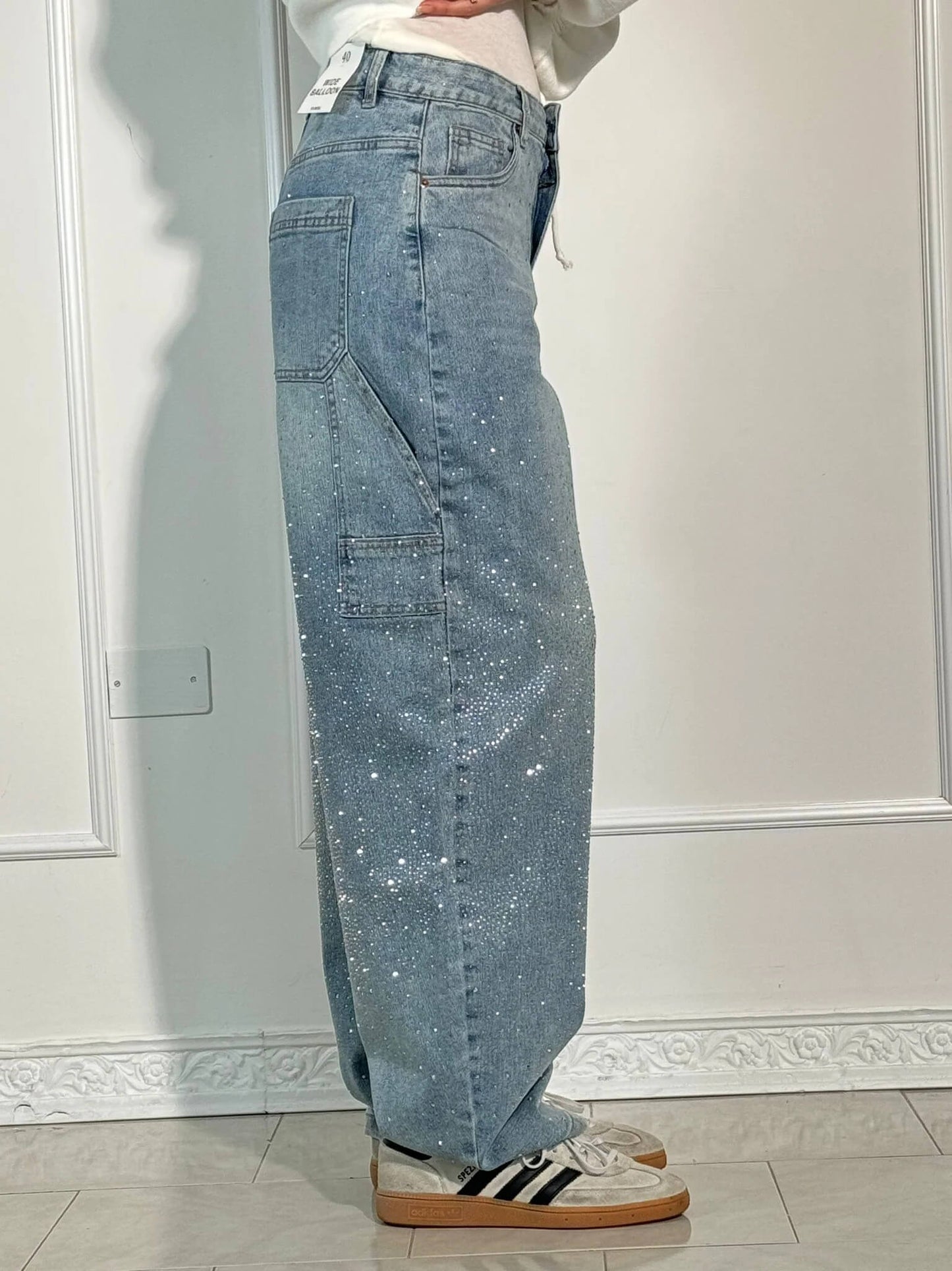 Dame Komfortable Spring Wide Leg Bukser