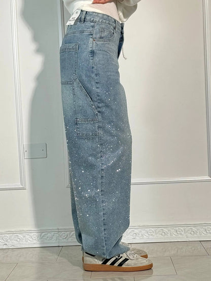 Dame Komfortable Spring Wide Leg Bukser