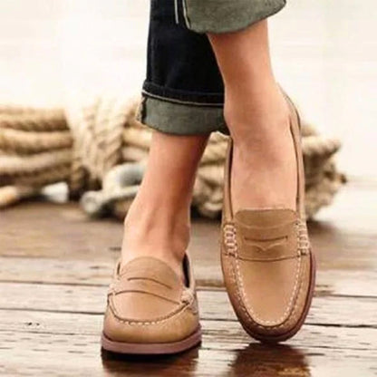 Moderne Stilfulde Klassiske Komfortable Loafers