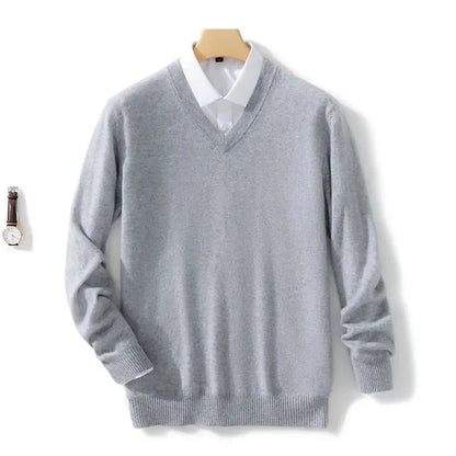 Elegant V-Hals Sweater Til Sommer