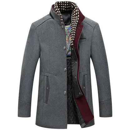 Stilfuld Chic Elegant Herre Frakke