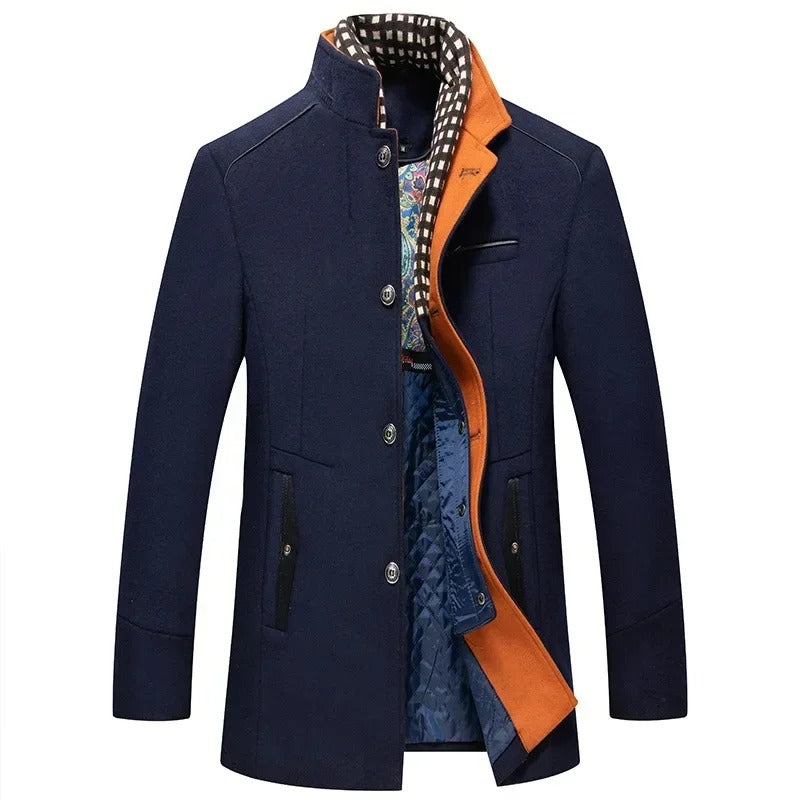 Stilfuld Chic Elegant Herre Frakke