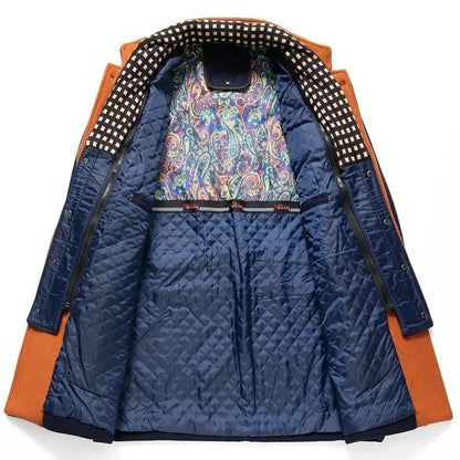 Stilfuld Chic Elegant Herre Frakke
