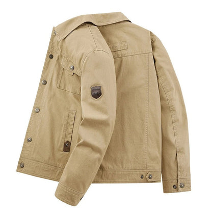 Stilfuld Let Åndbar Bomulds Windbreaker