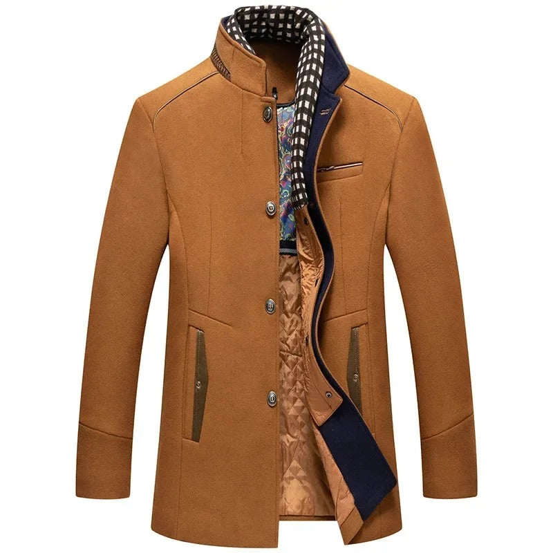 Stilfuld Chic Elegant Herre Frakke