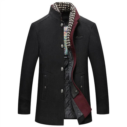 Stilfuld Chic Elegant Herre Frakke