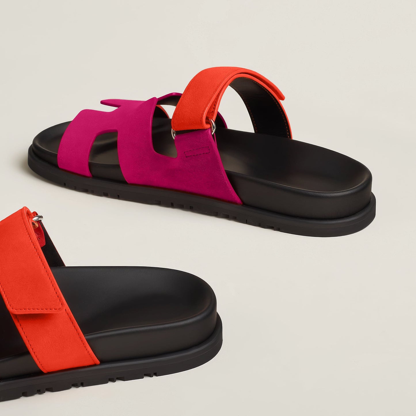 Camilla - Dame flade sandaler med tyk sål