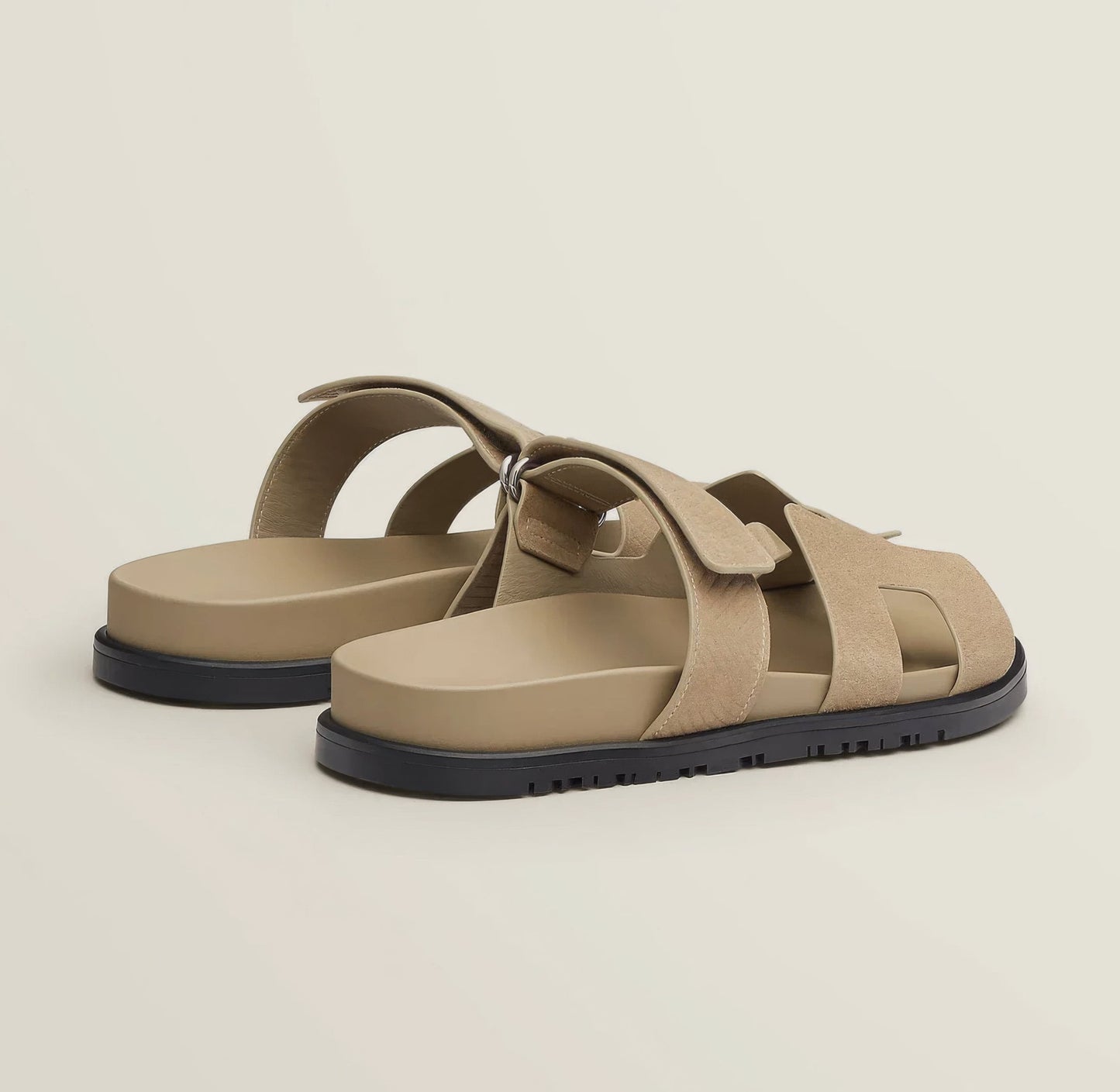 Camilla - Dame flade sandaler med tyk sål