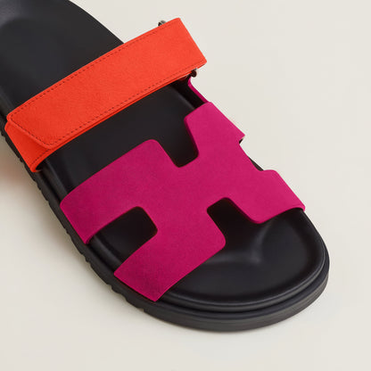 Camilla - Dame flade sandaler med tyk sål