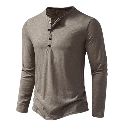 Moderne Komfortabel Stilfuld Langærmet T-Shirt