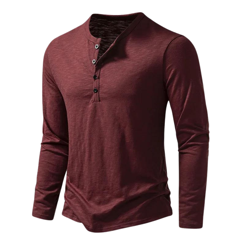 Moderne Komfortabel Stilfuld Langærmet T-Shirt