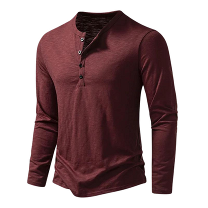 Moderne Komfortabel Stilfuld Langærmet T-Shirt
